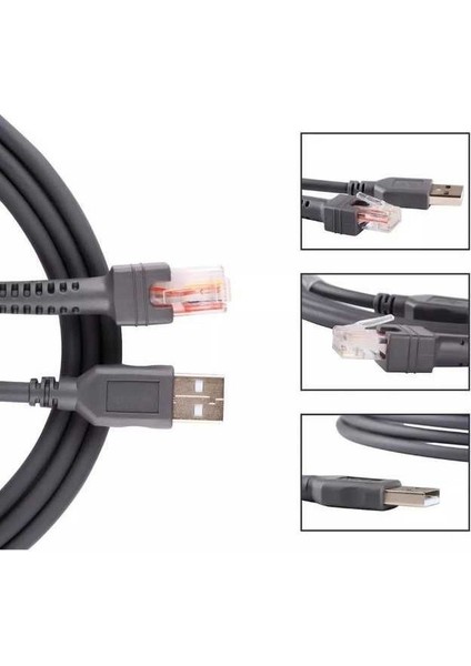 Zebra CBA-U01-S07ZAR USB Kablo USB Data Kablosu