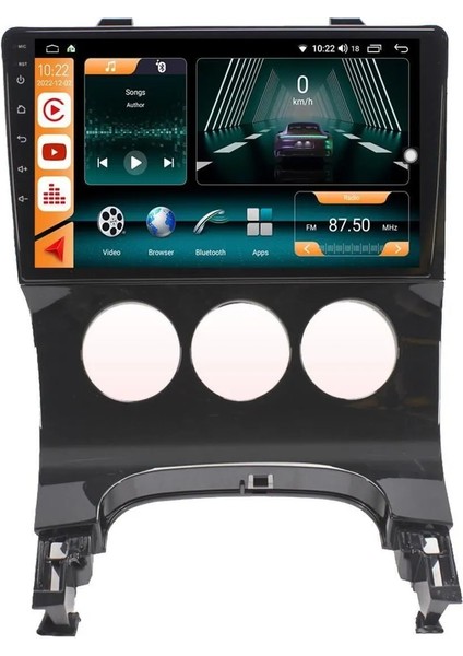 Peugeot 3008/5008 Manuel Klima 2010/2015 Androidauto/carplay Multimedya