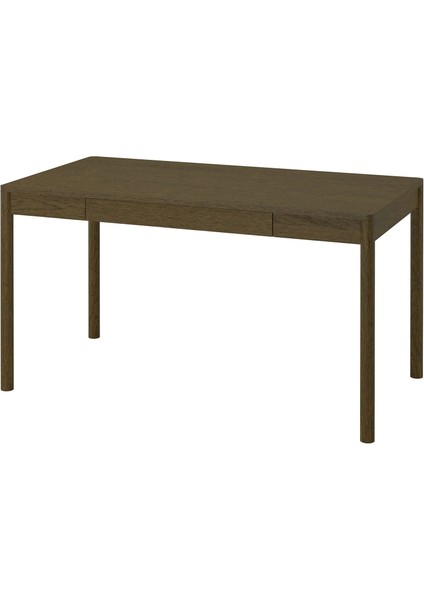 Tonstad Çalışma Masası Kahverengi Meşe Kaplama 140 x 75 cm