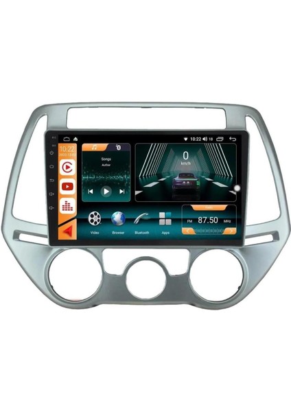 Hyundai I20 2010/2014 Androidauto/carplay Multimedya