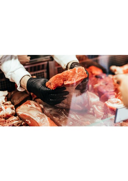 Only Evo Beyond Siyah Pudrasız Nitril Eldiven - Muayne Iş Eldiveni - Large - 100'LÜ 10 Paket fırsatları