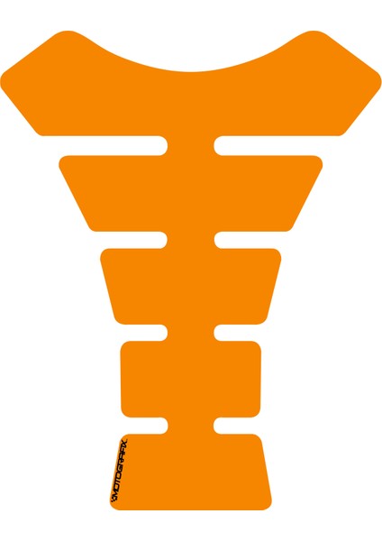 Plain Spine Met Orange Tankpad