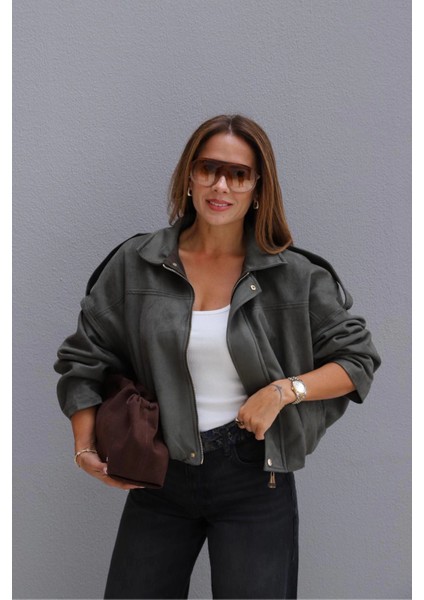 Haki Yarasa Kol Ceket