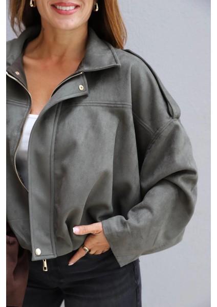 Haki Yarasa Kol Ceket fiyatları