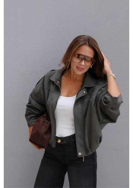 Haki Yarasa Kol Ceket indirimleri