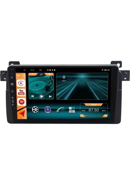 Bmw E46 1998/2006 Androidauto/carplay Multimedya