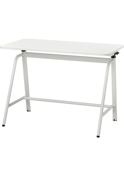 Gladhöjden Yüksekliği Ayarlanabilen Çalışma Masası Beyaz 100 x 60 cm