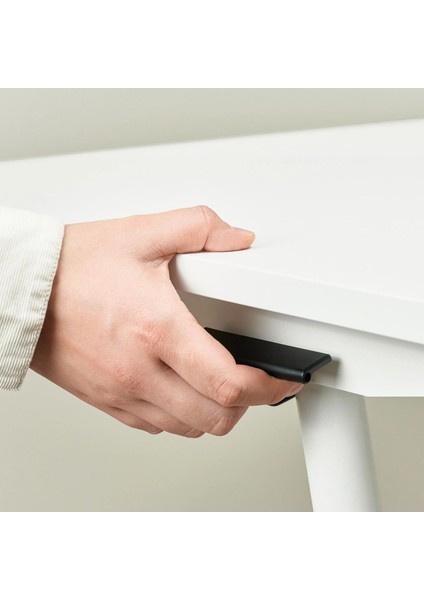 Gladhöjden Yüksekliği Ayarlanabilen Çalışma Masası Beyaz 100 x 60 cm