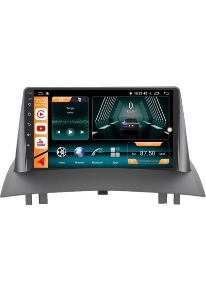 Renault Megane 2 2004/2009 Androidauto/carplay Multimedya