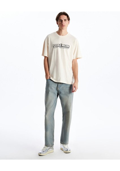 Yeni Sezon Bisiklet Yaka Pokemon Baskılı Penye Erkek Tişört fiyatları