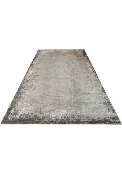 Mahal MHL 09 Gri Altın - Viskon Halı | Sık Dokuma Salon Halısı fiyatları