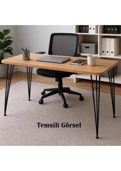 Rüzgar 71 cm Siyah Metal Masa ve Sehpa Ayağı Dayanıklı Mobilya Destek Yükseltici Ayak Modern Tasarım indirimleri