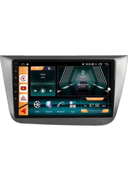 Seat Altea 2006/2012 Androidauto/carplay Multimedya
