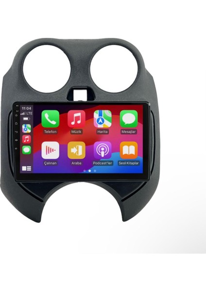 Nissan Micra 2011/2013 Androidauto/carplay Multimedya