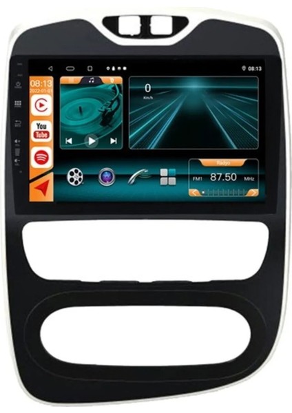 Renault Clio 4 2017/2019 Androidauto/carplay Multimedya