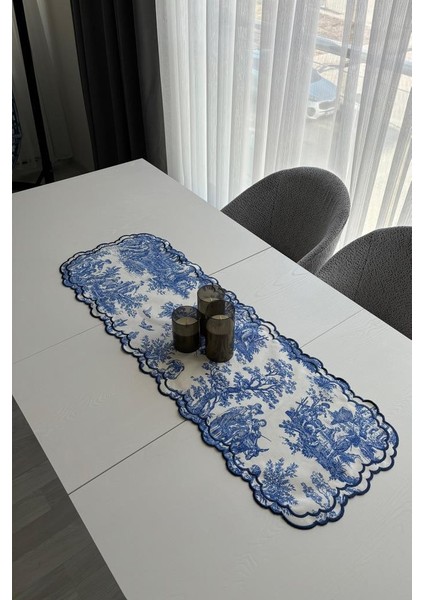 Okyanus Keten Amerikan Servis Takımı 19 Parça Mavi modelleri