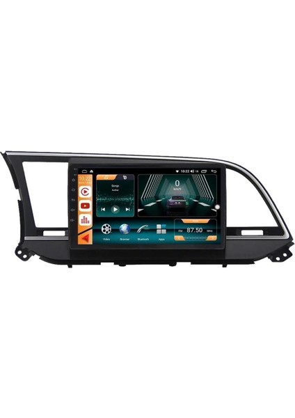 Hyundai Elentra 2016/2018 Androidauto/carplay Multimedya