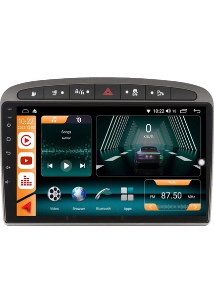 Peugeot 308 2008/2013 Androidauto/carplay Multimedya