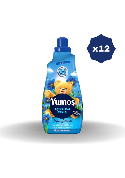 Extra Mavi Gelincik 1440 ml - (12 Adet)