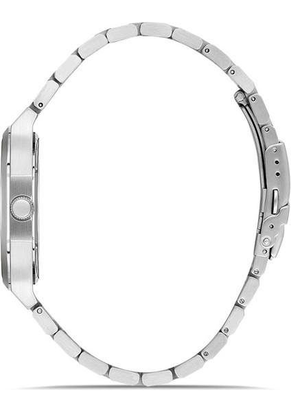 RMS.1.AG1611.02-W Kristal Cam Takvimli 5 Atm Suya Dayanıklı Metalik Renk Erkek Kol Saati modelleri