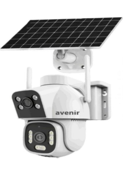 2 Kameralı 4g Sim Kartlı Güneş Enerjili Aov Sürekli Kayıt Esım Kamera