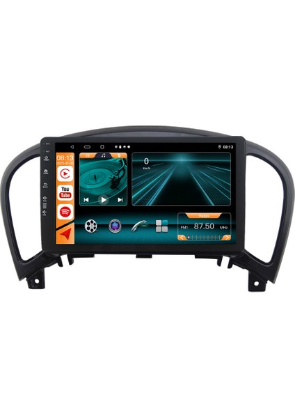 Nissan Juke 2012/2016 Androidauto/carplay Multimedya