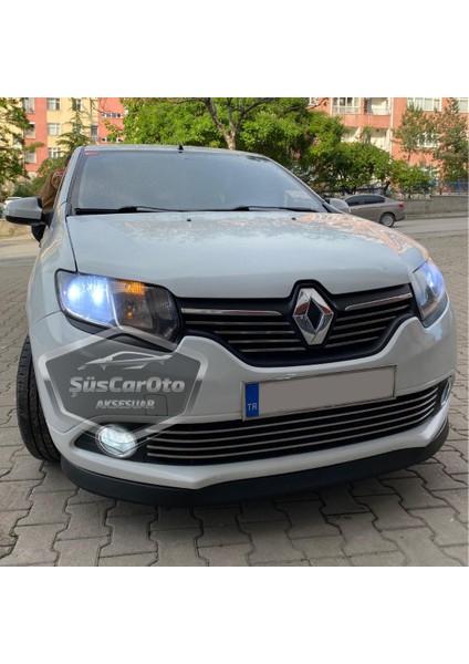 Renault Symbol 2013-2020 Uyumlu Üniversal Astra H Lip Esnek Ön Lip 2 Parça Tampon Altı Dil Karlık Ön Ek