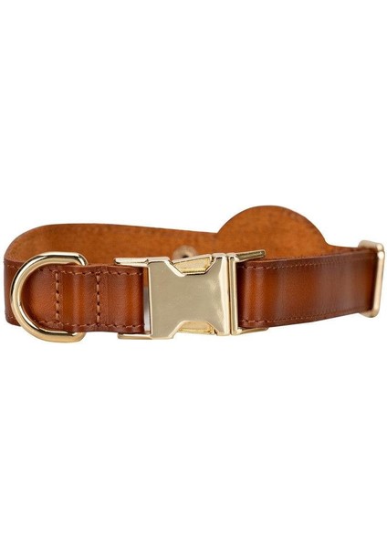 Kont Deri Airtag Yuvalı Köpek Tasması fiyatları