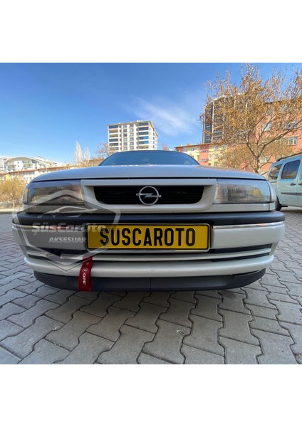 Opel Vectra A 1988-1995 Uyumlu Üniversal Astra H Lip Esnek Ön Lip 2 Parça Tampon Altı Dil Karlık Ön Ek