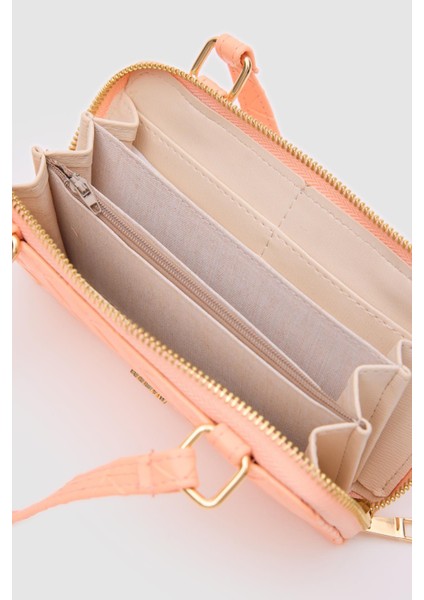 Klosa Yavruağzı Renk Çapraz Çanta Cüzdan fırsatları