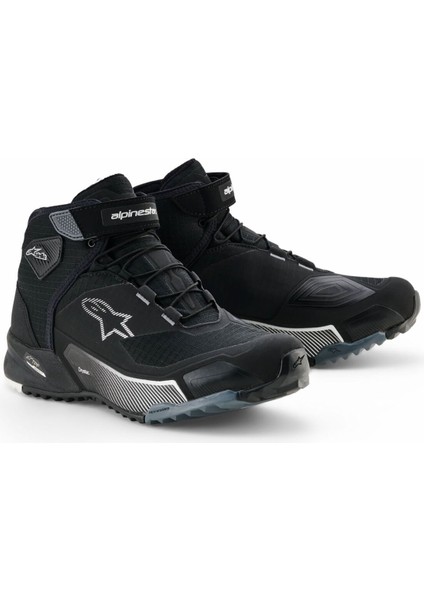 Cr-X Ds Korumalı Kadın Motosiklet Botu Siyah Gri