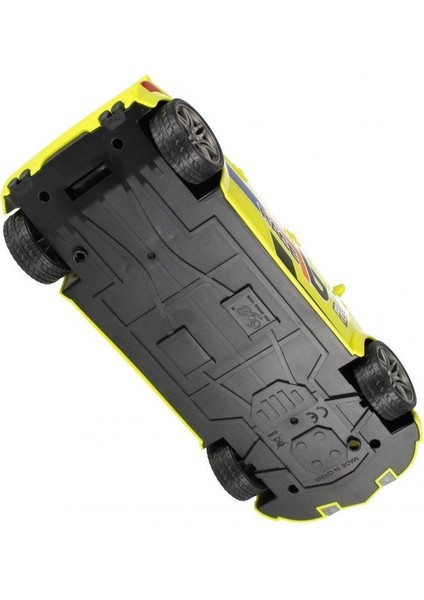 Ctoy Işıklı ve Sesli Neon Yeşil Yarış Arabası