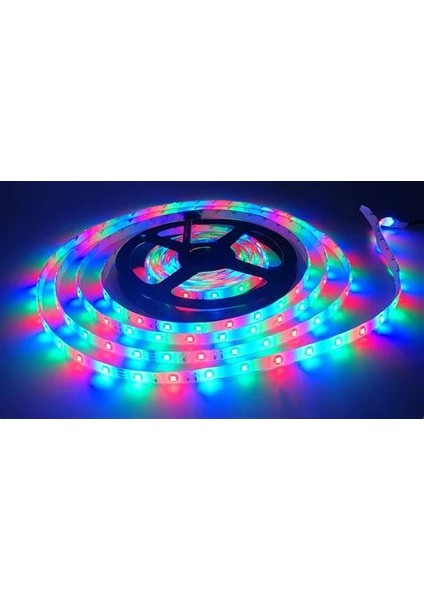5 Metre Tak Çalıştır Kumandalı, 96 Renk Rgb Şerit LED Tv Ünitesi, Mutfak Tezgahı, Vitrin, Tavan Ledi modelleri