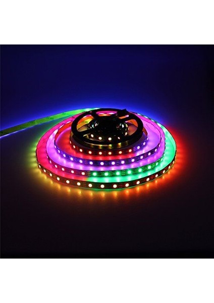 5 Metre Tak Çalıştır Kumandalı, 96 Renk Rgb Şerit LED Tv Ünitesi, Mutfak Tezgahı, Vitrin, Tavan Ledi fırsatları