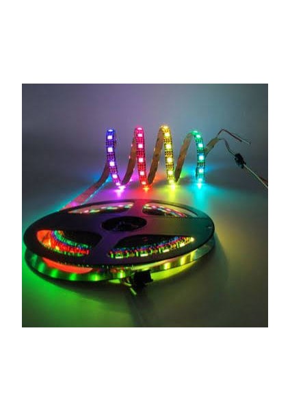 5 Metre Tak Çalıştır Kumandalı, 96 Renk Rgb Şerit LED Tv Ünitesi, Mutfak Tezgahı, Vitrin, Tavan Ledi indirimleri