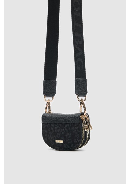 Jefece Gri Leopar Desen Çanta Cüzdan modelleri