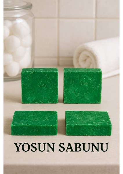 4 Adet Yosun Sabunu – Selülit ve Cilt Sıkılaştırıcı Deniz Yosunu Özlü Sabun 110G