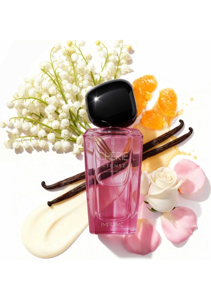 Chérie Intense Edp Kadın Parfüm 50ML | Meyveli & Misk | Elma, Mandalina, Gül, Müge, Vanilya, Misk fiyatları