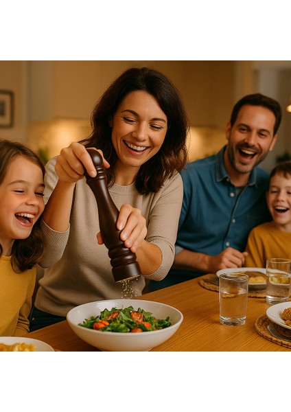 Viyana 30 cm Ahşap Karabiber Değirmeni – Paslanmaz Çelik Öğütme Mekanizmalı fırsatları