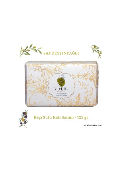🫧 Saf Zeytinyağlı Keçi Sütlü Katı Sabun