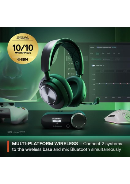 Arctis Nova Pro x Wireless Xbox Multi-Platform Gaming Kulaklık - Hi-Fi Ses Sürücüleri - modelleri