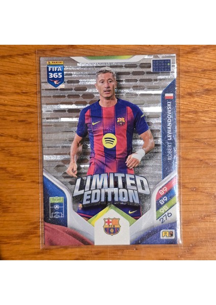 2026 Robert Lewandowski Limited Edition Oyun Kartı