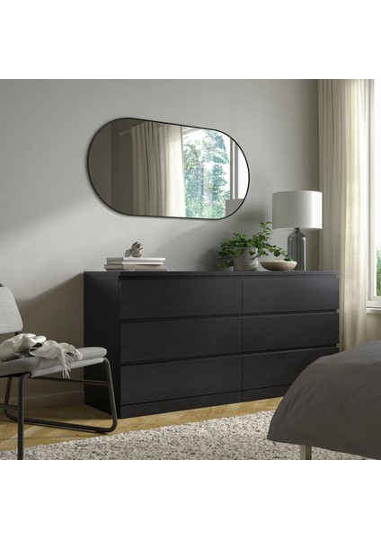 Malm 6 Çekmeceli Şifonyer Venge 160 x 78 cm fırsatları