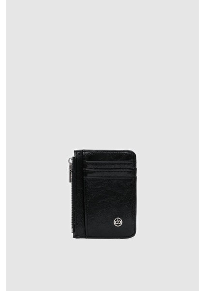 Plane Siyah Kırışık Detay Bayan Kartlık modelleri