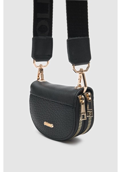 Jefece Siyah Renk Naturel Desen Çanta Cüzdan modelleri