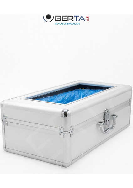 Paslanmaz Çelik Çanta Tipi Manuel Galoş Makinesi Galoşmatik - 100 Adet Galoş Hediyelidir modelleri