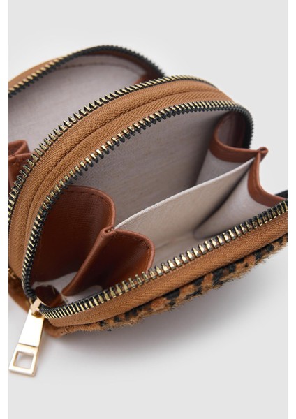 Jefece Leopar Desen Çanta Cüzdan fırsatları