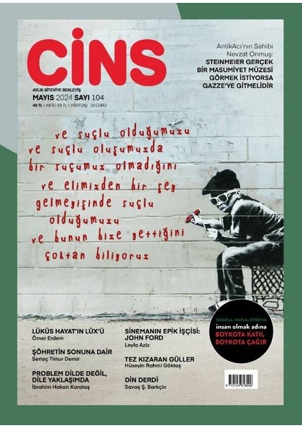 Cins - Mayıs 2024 Sayı 104