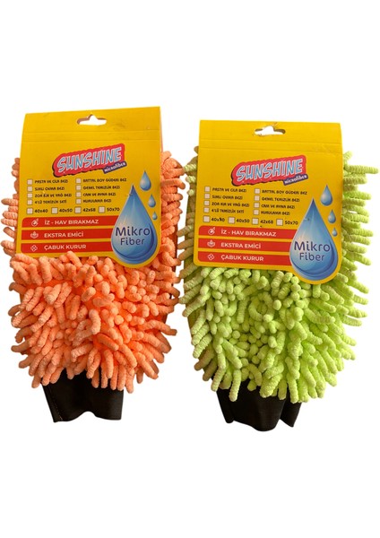 Çift Taraflı Makarna Kurtçuk Oto Yıkama Eldiveni fiyatları