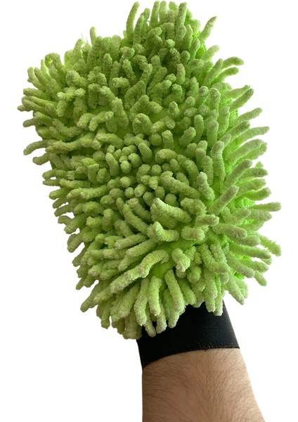 Çift Taraflı Makarna Kurtçuk Oto Yıkama Eldiveni modelleri